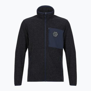 Bluza polarowa męska CMP 35H3907 Melange Knitted b.blue melange/b.blue