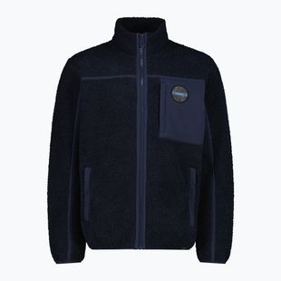 Kurtka męska CMP 35P3877 Teddy Highloft black/blue