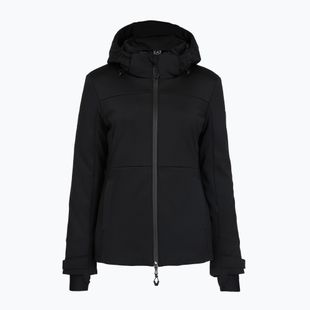 Kurtka narciarska damska EA7 Emporio Armani Pure Softshell black