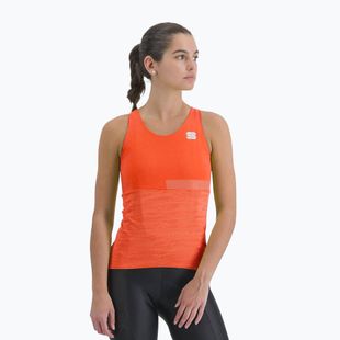 Koszulka rowerowa damska Sportful Giara Top pompelmo