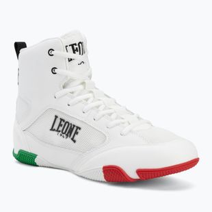 Buty bokserskie LEONE 1947 Premium black/lime/blue/white