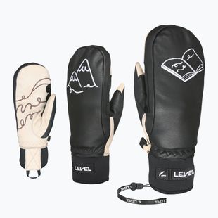 Rękawice narciarskie damskie Level Ivory Mitt pk black