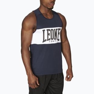 Koszulka treningowa LEONE 1947 Shock Boxing blue