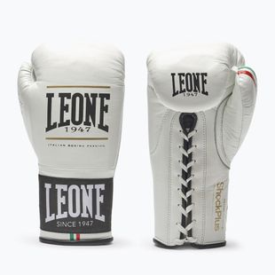 Rękawice bokserskie LEONE 1947 Shock Plus white