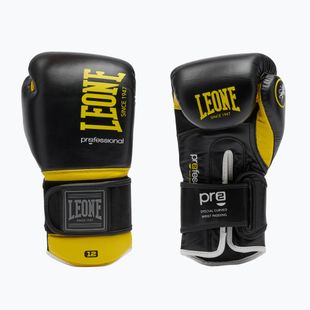 Rękawice bokserskie LEONE 1947 Professional 2 giallo/yellow