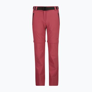 Spodnie trekkingowe dziecięce CMP 3T51445 Zip Off peony