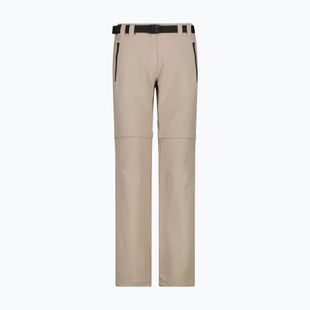 Spodnie trekkingowe damskie CMP 3T51446 Zip Off sabbia/antracite
