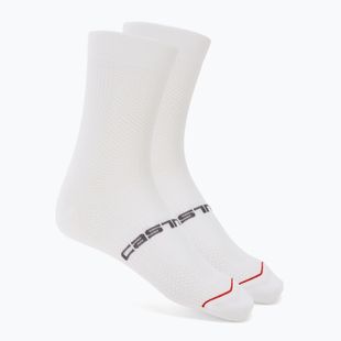 Skarpety damskie Castelli Espresso 12 W white