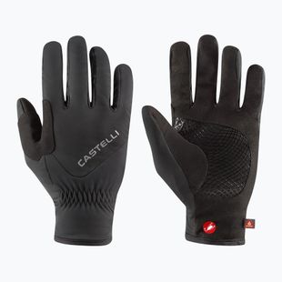 Rękawiczki rowerowe męskie Castelli Entrata Thermal 3 Glove black