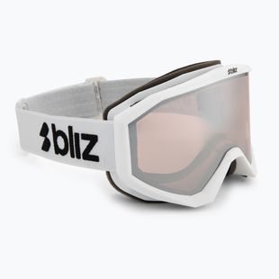 Gogle narciarskie Bliz Liner matte white/pink/silver mirror