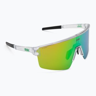 Okulary przeciwsłoneczne Bliz P004 transparent white/brown green multi