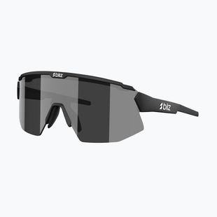 Okulary przeciwsłoneczne Bliz Breeze matte black/smoke silver mirror/pink