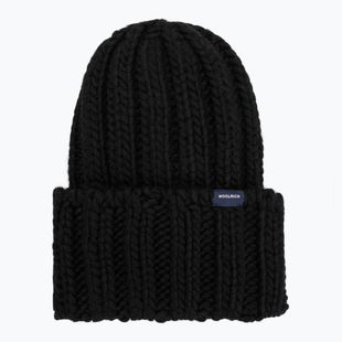 Czapka zimowa damska Woolrich Chunky Beanie 2026 black