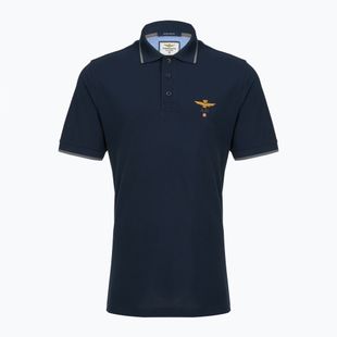 Koszulka polo męska Aeronautica Militare 262PO1308UP00082 Polo blu navy