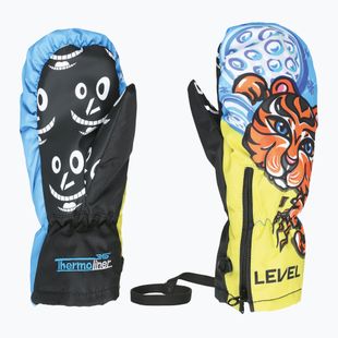 Rękawice narciarskie dziecięce Level Lucky Mitt sky blue