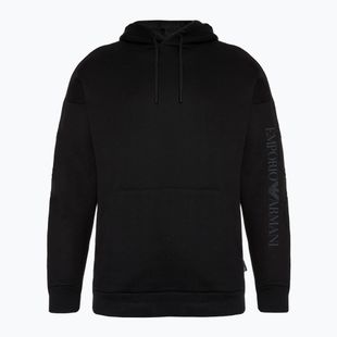 Bluza EA7 Emporio Armani Train Logo Series Embroidery Coft black