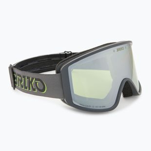 Gogle narciarskie Briko Pulse white gray/yellow