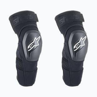 Ochraniacze rowerowe na kolana Alpinestars A-Impact Plasma Elite Shield Knee black/white