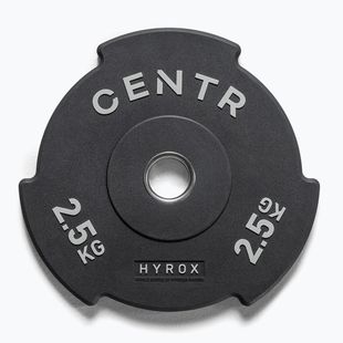 Obciążenie bumperowe Centr Olimpijski Centr x Hyrox Interlocking Bumper Plate 2 pcs black