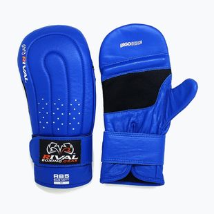 Rękawice bokserskie Rival RB5 Bag Mitts blue