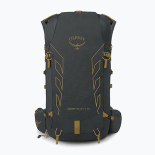 Plecak turystyczny męski Osprey Talon Velocity 20 l dark charcoal/tumbleweed yellow