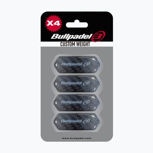 Zestaw obciążników Bullpadel Protector Custom Weight 4 x 3 g black
