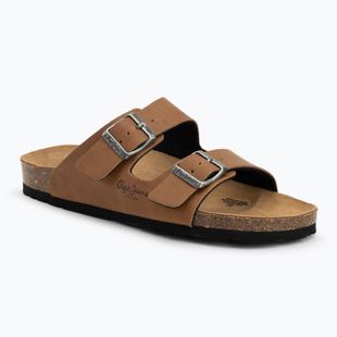Klapki damskie Pepe Jeans Oban Classic 1 brown