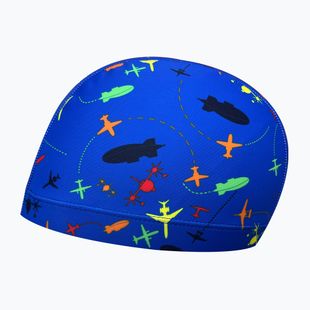 Czepek pływacki dziecięcy RAS Patterned Elastane aereo blue