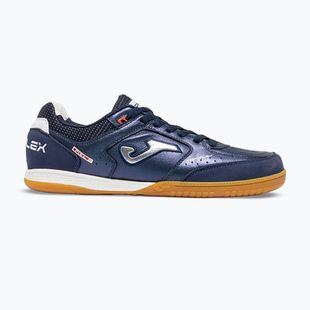 Buty piłkarskie męskie Joma Top Flex Foot Shape Indoor navy blue
