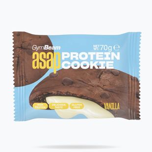 Ciastko proteinowe GymBeam ASAP 70 g vanilla