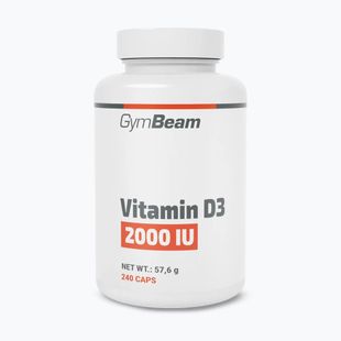 Witamina D3 GymBeam 2000 IU 240 caps