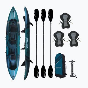 Kajak pompowany 3-osobowy WATSSUP Cod 460 cm