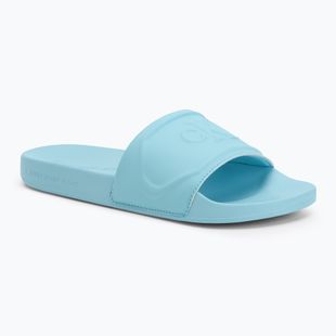 Klapki damskie Calvin Klein YW0YW01879 Pu Hf Mg blue danube