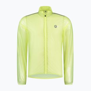 Kurtka rowerowa męska Rogelli Emergency fluor yellow