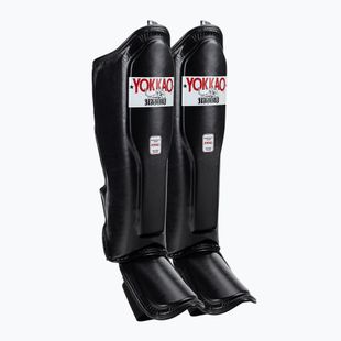 Ochraniacze piszczeli i stóp YOKKAO Matrix Shin Guards black