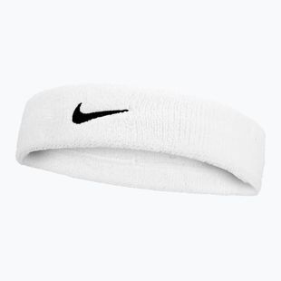 Frotka na głowę Nike Swoosh Classic Headband white/black