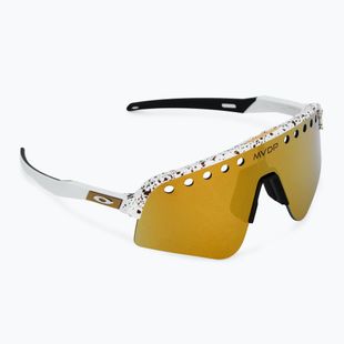 Okulary przeciwsłoneczne Oakley Sutro Lite Sweep Mathieu Van Der Poel bronze splatter/prizm 24k