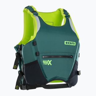 Kamizelka asekuracyjna ION Booster X Side Zip seaweed