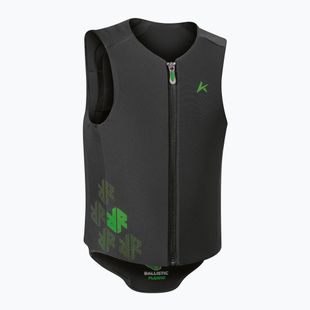 Kamizelka ochronna dziecięca Komperdell Ballistic Flex Fit Pro Jr black/lime