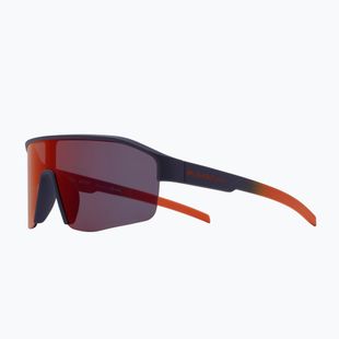 Okulary przeciwsłoneczne Red Bull SPECT Dundee soft touch midnight/smoke red/purple mirror