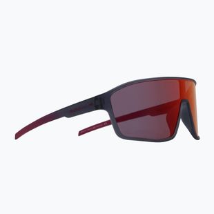 Okulary przeciwsłoneczne Red Bull SPECT Daft grey midnight/smoke with red-purple mirror