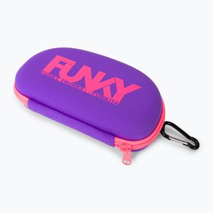 Etui na okulary pływackie Funky Case Closed Goggle purple