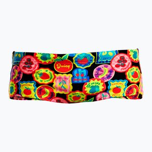 Bokserki kąpielowe chłopięce Funky Trunks Sidewinder Trunks berry good