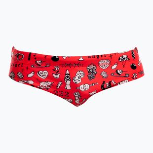 Slipy pływackie męskie Funky Trunks Classic Brief scribbles