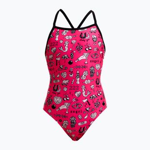 Strój kąpielowy jednoczęściowy dziecięcy Funkita Tie Me Tight One Piece sketchy