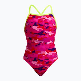 Strój kąpielowy jednoczęściowy dziecięcy Funkita Strapped In One Piece special pops