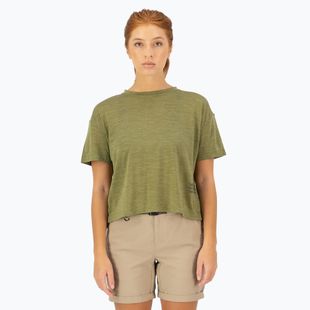 Koszulka termoaktywna damska Mons Royale Zephyr Tencel Boxy fern