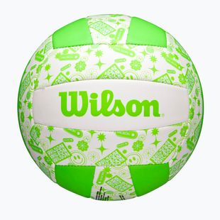 Piłka do siatkówki Wilson Stamp green/white rozmiar 5