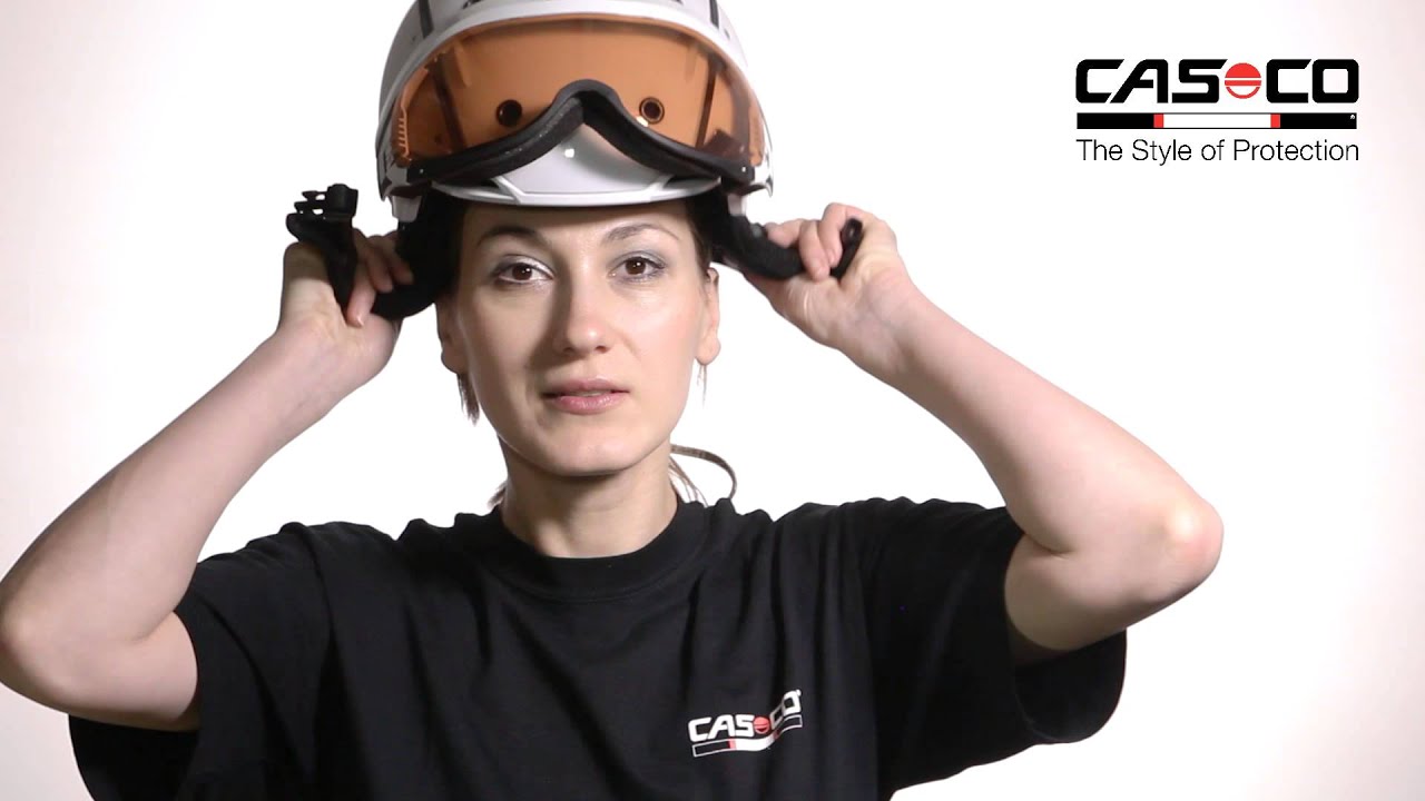 Kask narciarski CASCO SP-6 Visor black structure