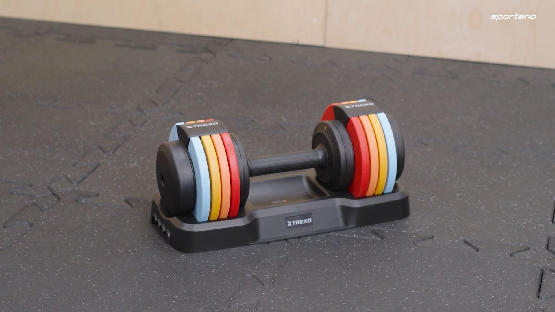 Hantel regulowany XTREXO 25 kg multicolor